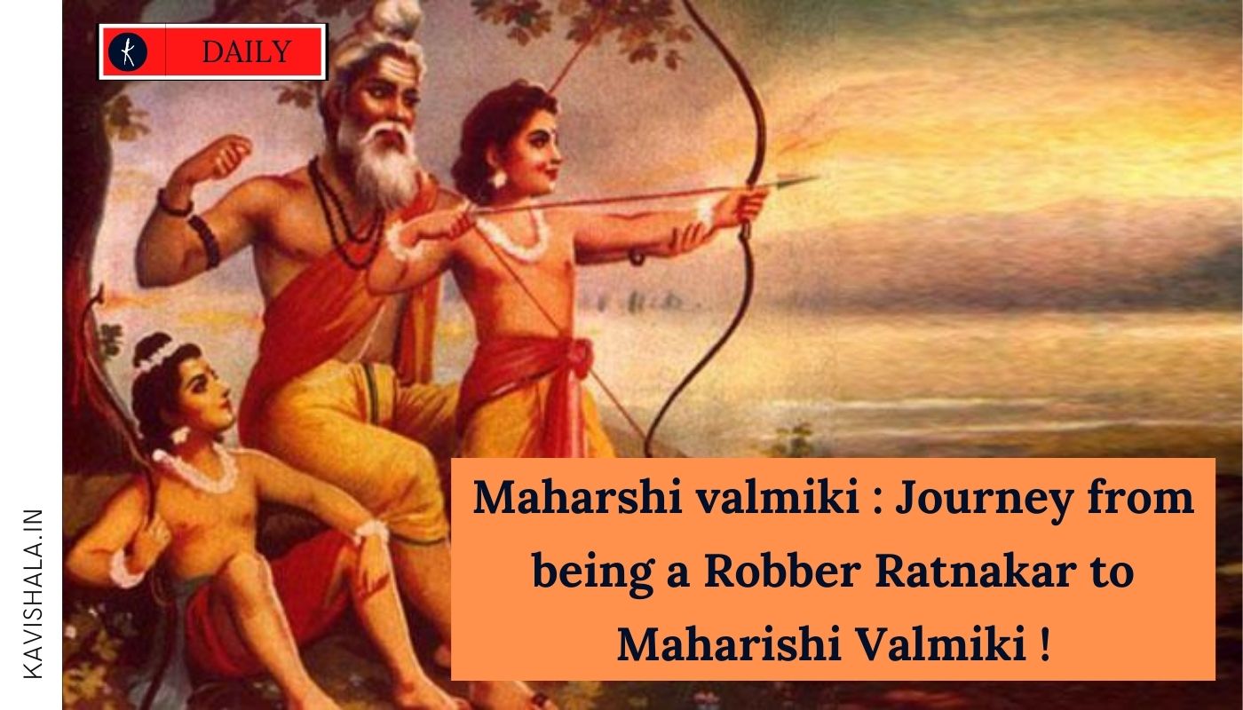 Maharshi valmiki : Journey from being a Robber Ratnakar to Maharishi Valmiki !'s image