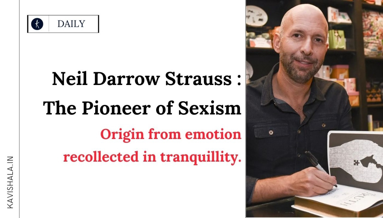 Neil Darrow Strauss : The Pioneer of Sexism's image