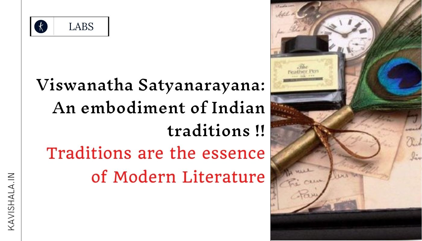 Viswanatha Satyanarayana : An embodiment of Indian traditions !'s image