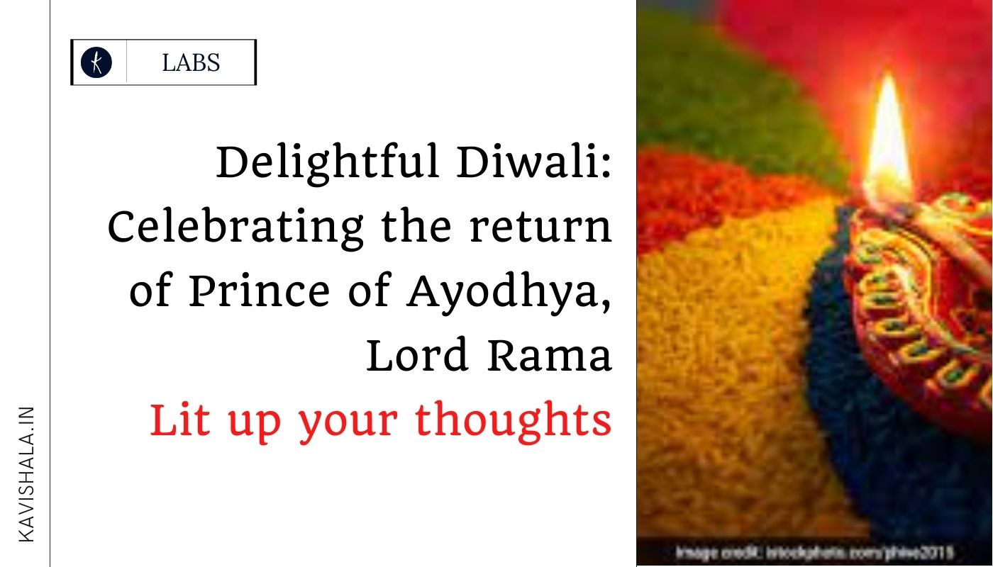 Delightful Diwali : Celebrating the return of Prince of Ayodhya, Lord Rama's image