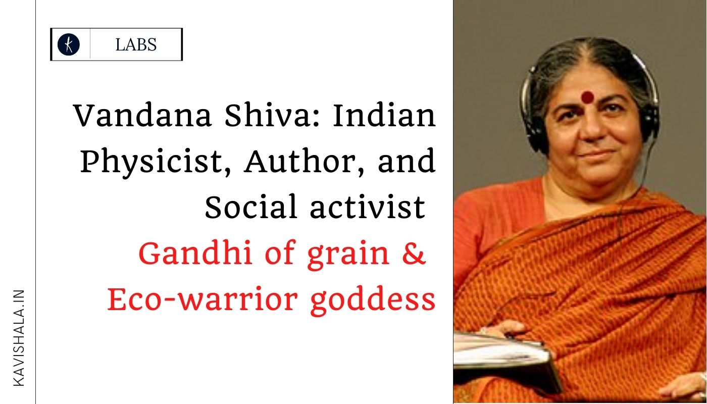 Vandana Shiva : Indian Physicist , Author and Social activist's image