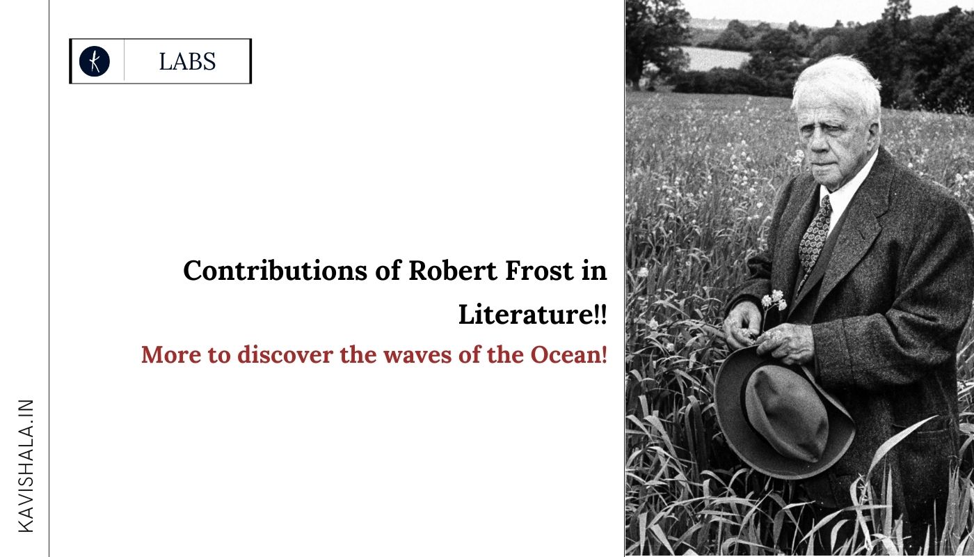 Contributions of Robert Frost in Literature!'s image
