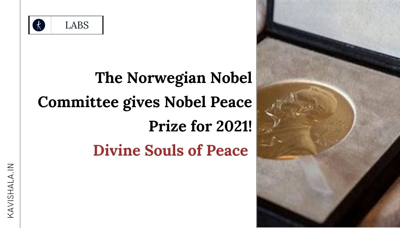 The Norwegian Nobel Committee gives Nobel Peace Prize for 2021!'s image