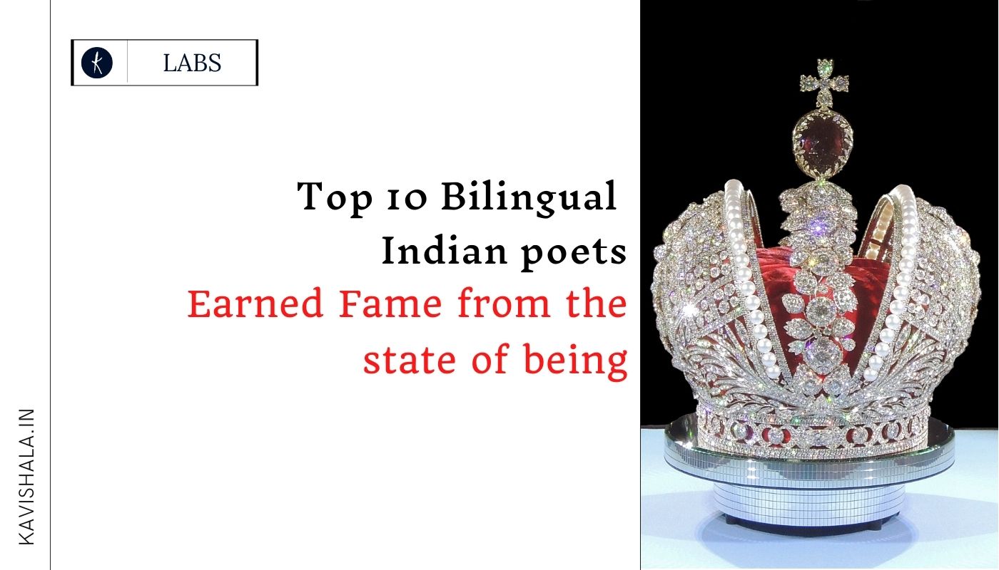 Top 10 Bilingual Indian poets's image