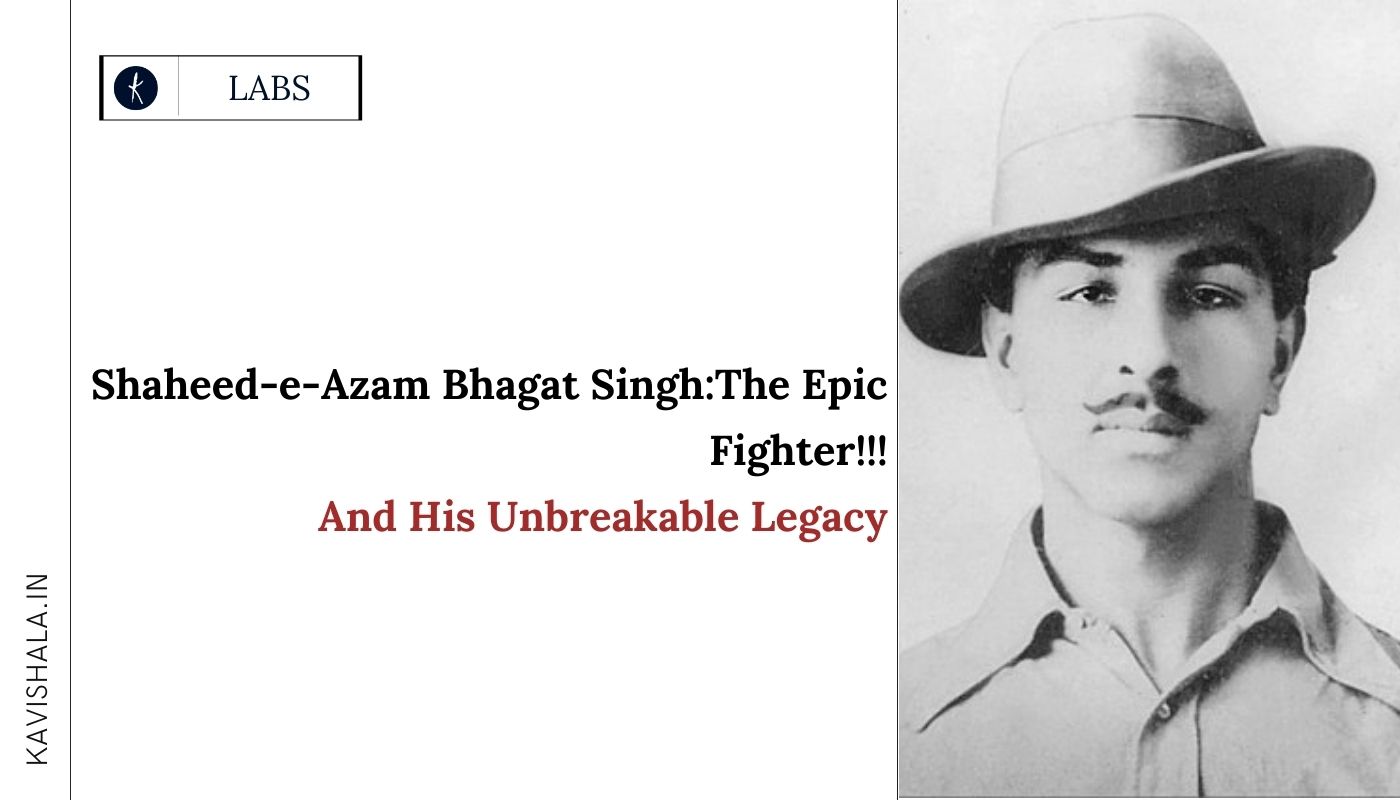 Shaheed-e-Azam Bhagat Singh:The Epic Fighter!'s image