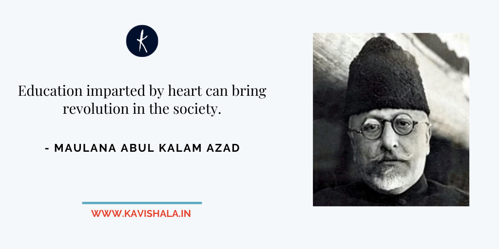 Some famous quotes by Maulana Abul Kalam Azad's image